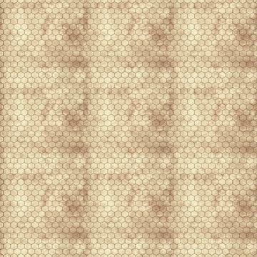 Tabletop Game Mats Hex Parchment