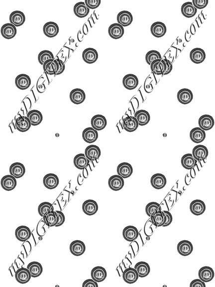 Circle Dots pattern Grey