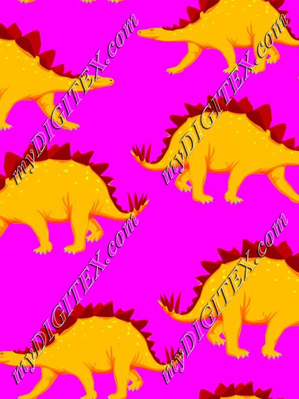 Dinosaurs, Dinosaur, Trex, T-rex, yellow pink