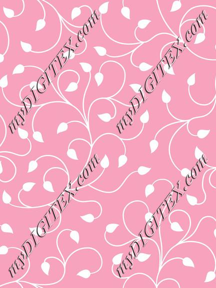 swirl leaves pattern pink_201102_HNWN