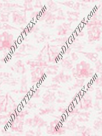 Beatrix Potter Pink Toile