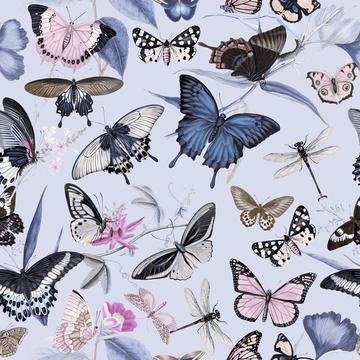 Pastel Vintage Butterflies