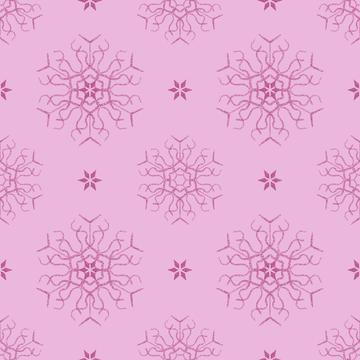snowflake violet purple2