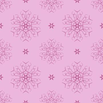 snowflake violet purple2