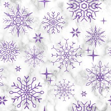 Snowflake marble