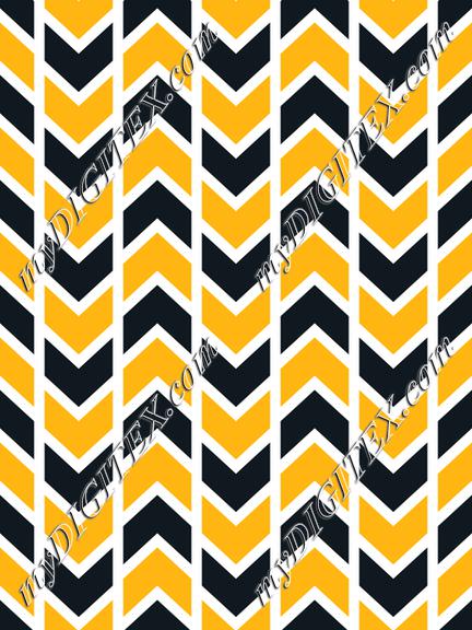 Pittsburgh Chevron Stripes
