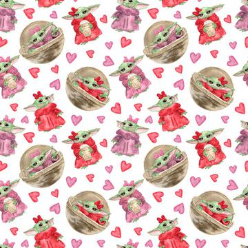 Baby Yoda Valentine