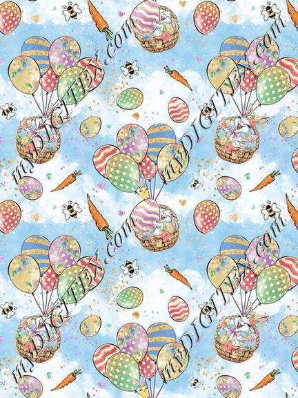 Bunny Fun Light Blue