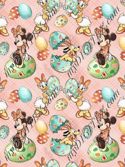 Minnie Easter Pink Small Scale
