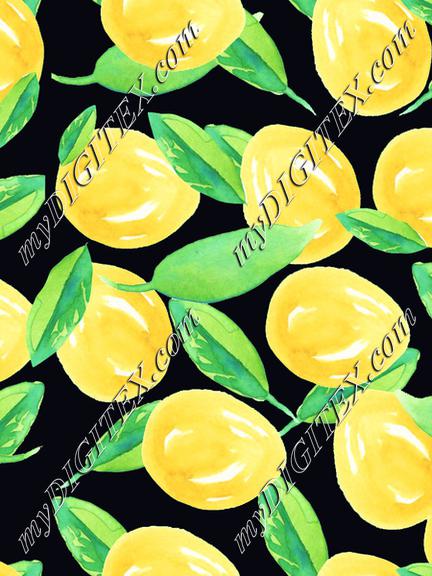 Lemons for lemonade black