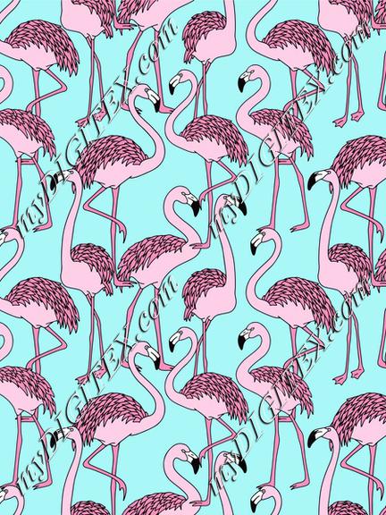 Flamingo pattern