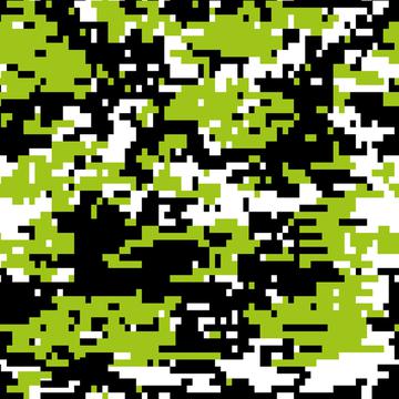 Chartreuse Digital Camo