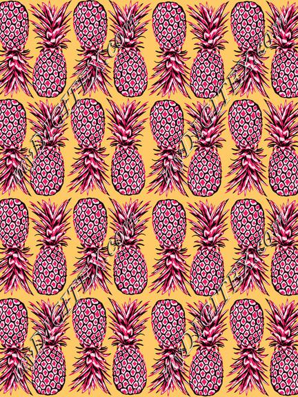 tropical fruits prints
