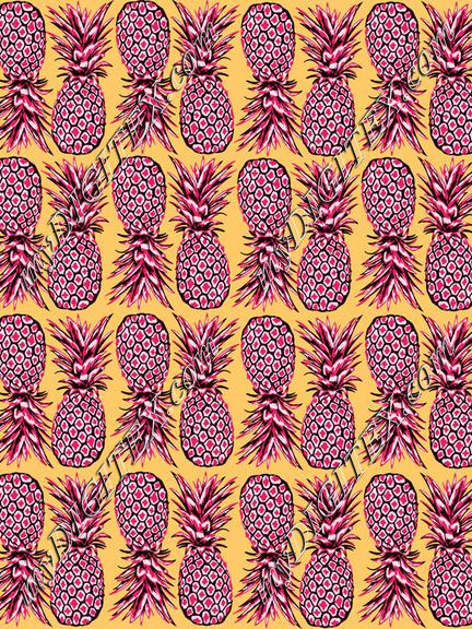 tropical fruits prints