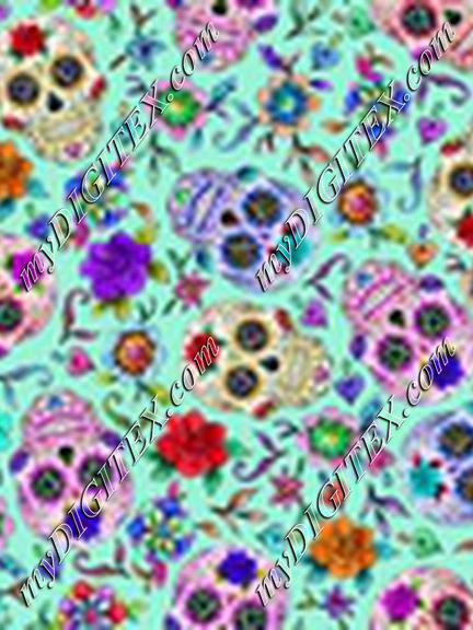 Day of the Dead Aqua