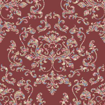 Damask Variations Tea Shoppe Carpet on 823E3F