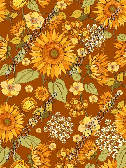 70s Sunflowers REPEAT