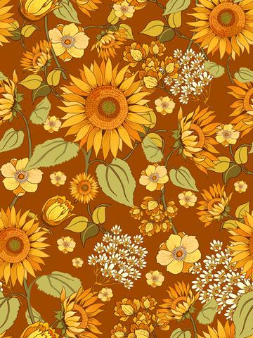 70s Sunflowers REPEAT