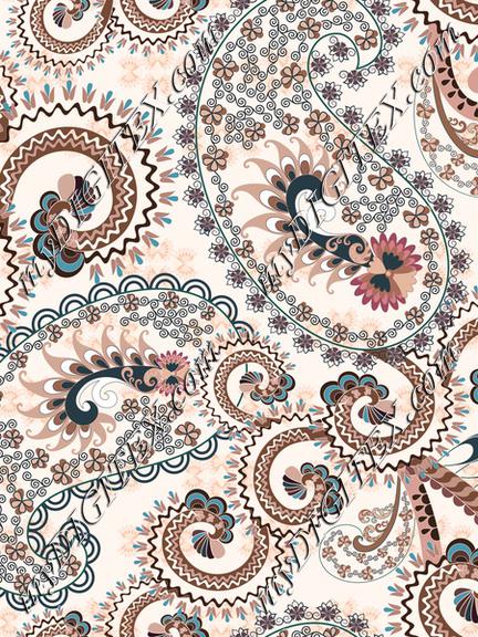 paisley print