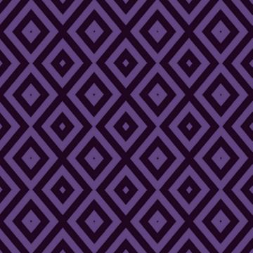 Purple and black geometric print