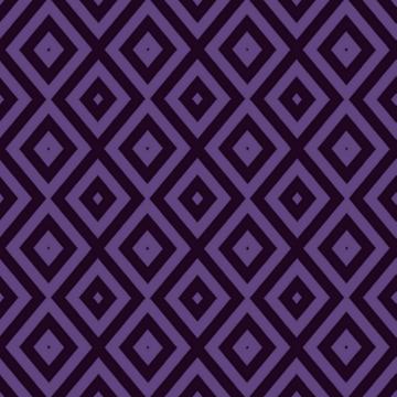 Purple and black geometric print