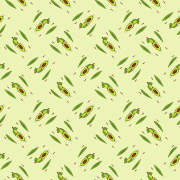 Avocado pattern