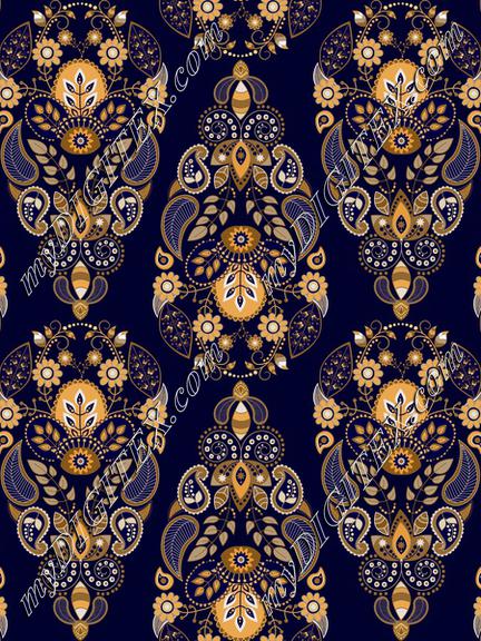 boho indian print