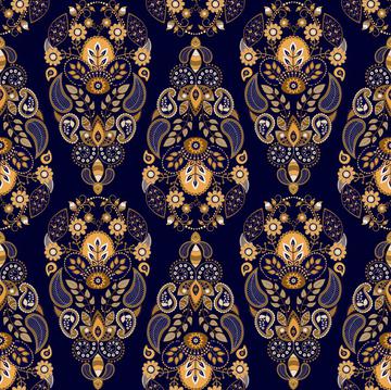 boho indian print