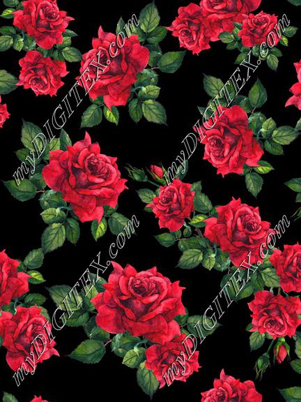 Classic roses print