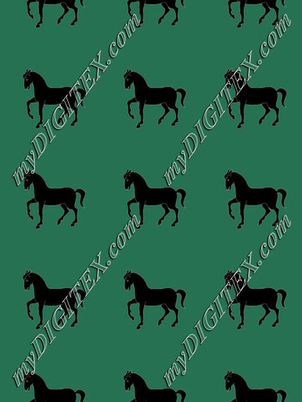 black horses