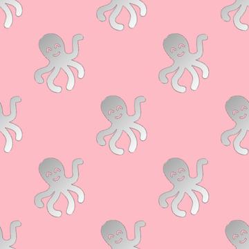 silver octopus