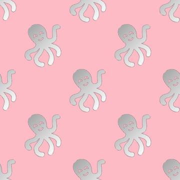 silver octopus