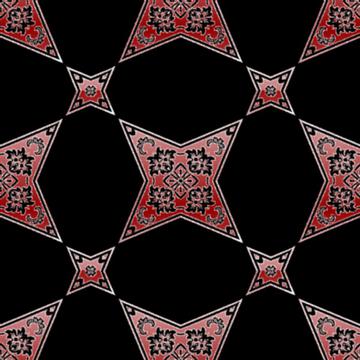 geometric florals