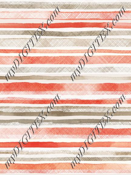 Stylized stripes print