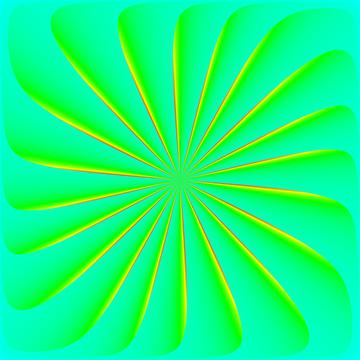Hypnotic flower