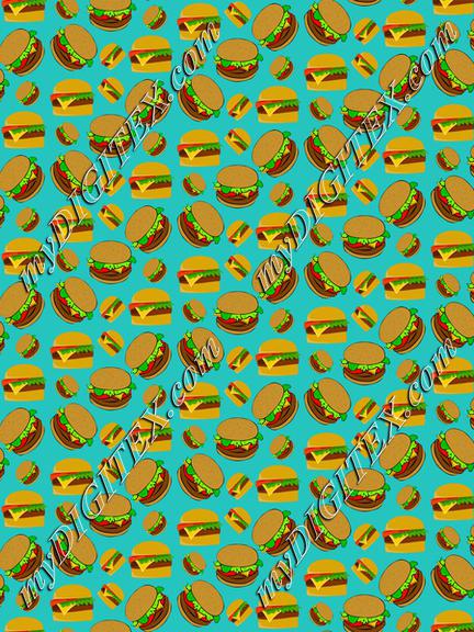 Burgers pattern