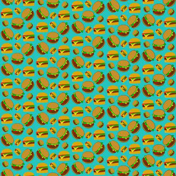 Burgers pattern
