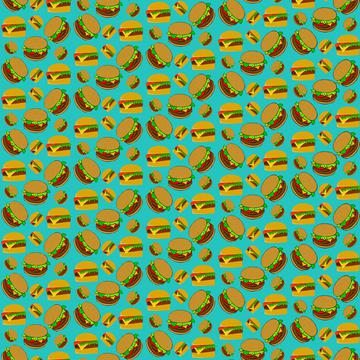 Burgers pattern