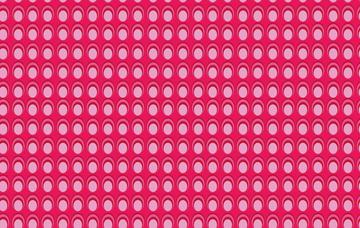 Pink Vintage Geometric Print