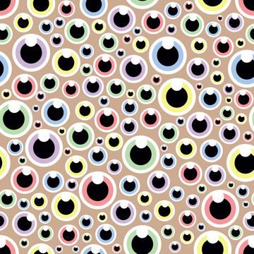 Pastel Googly Eyes