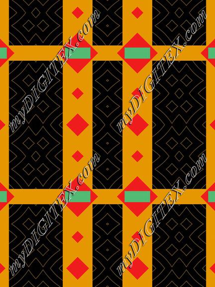 Rhombus pattern