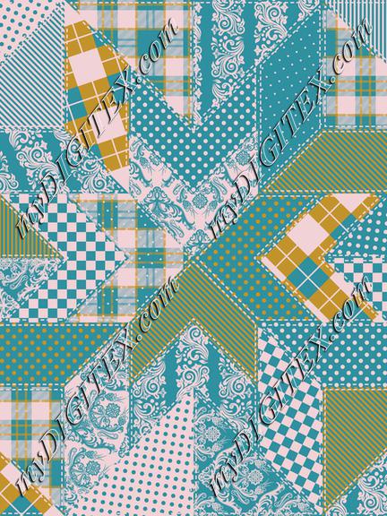 Cheater Quilt (Joy Palette)