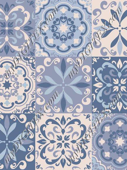 Bllue Ceramic Tiles