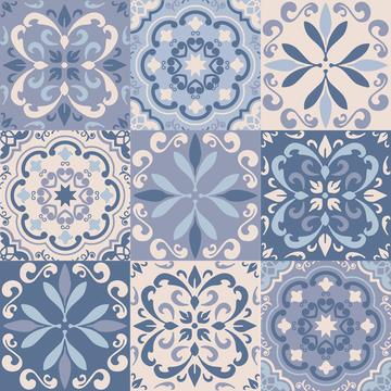 Bllue Ceramic Tiles