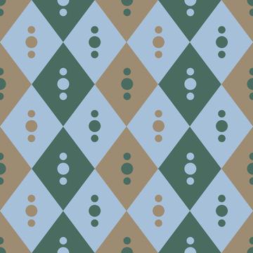 Calm, Diamonds & Dots 1
