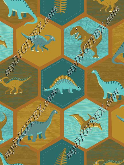 Dinosaur Hex - Brick