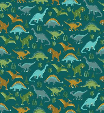 Dinosaur Vegetation Scatter - Teal