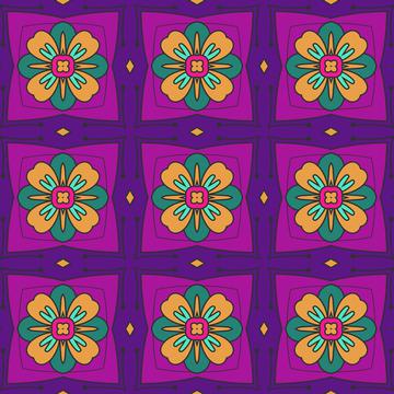 Flowers un squares