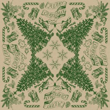 Country Christmas Bandana Toile 2