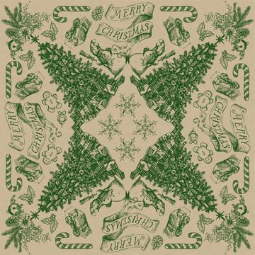 Country Christmas Bandana Toile 2